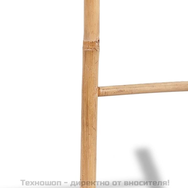 Бамбукова стълба за простиране на кърпи, с 6 стъпала