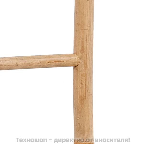 Бамбукова стълба за простиране на кърпи, с 6 стъпала