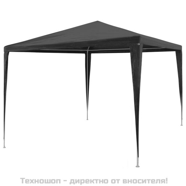 Парти шатра, 3х3 м, PE, антрацит