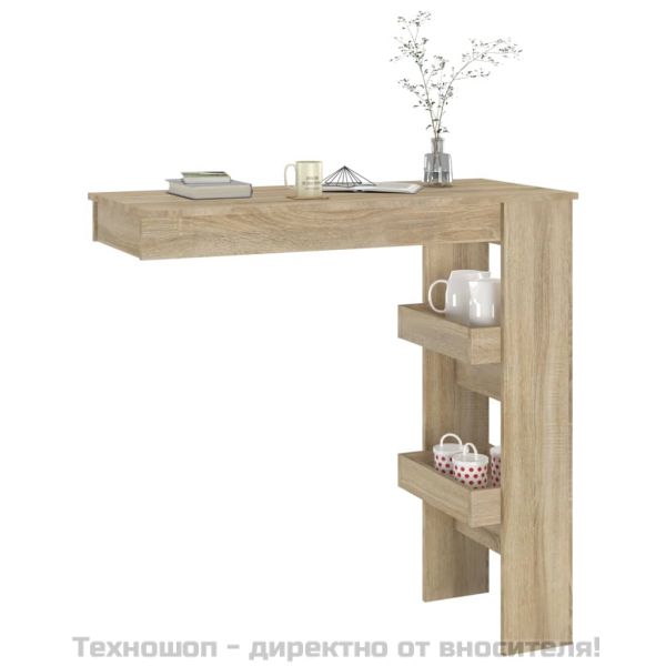 Стенна Дъб сонома 102x45x103,5 см, инженерно дърво