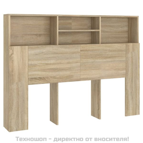 Шкаф за табла, дъб Сонома, 140x19x103,5 см