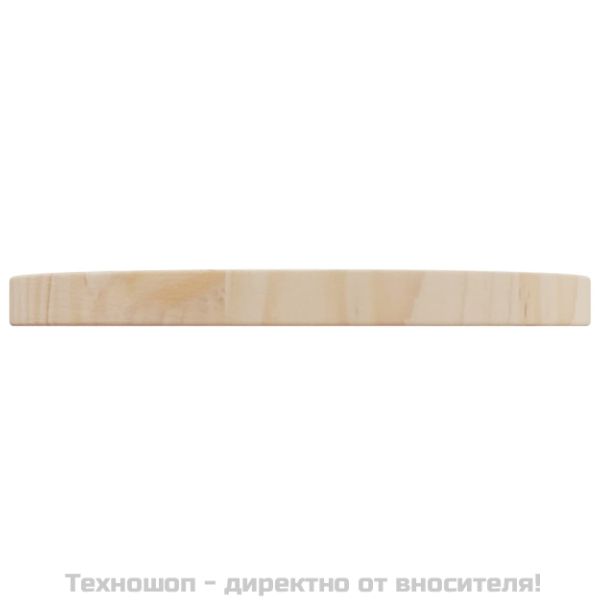 Плот за маса, Ø30x2,5 см, бор масив