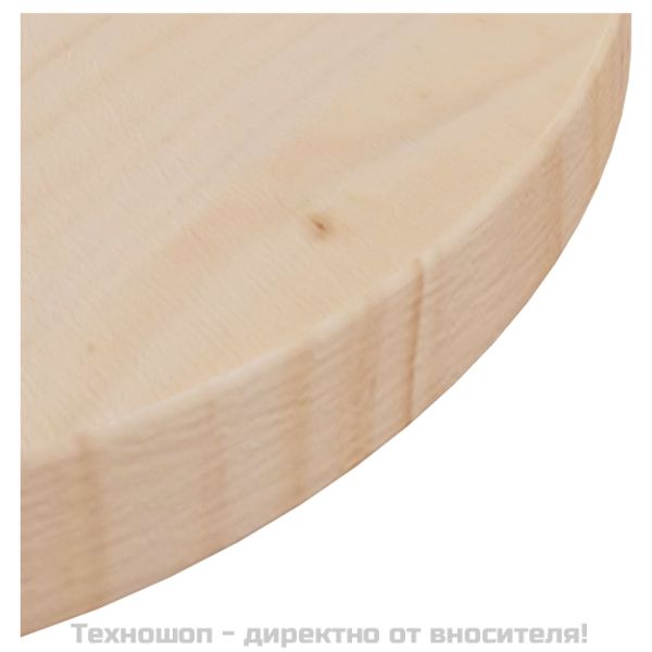 Плот за маса, Ø30x2,5 см, бор масив