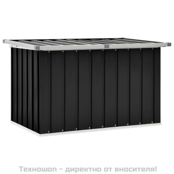 Градински сандък за съхранение, антрацит, 109x67x65 см