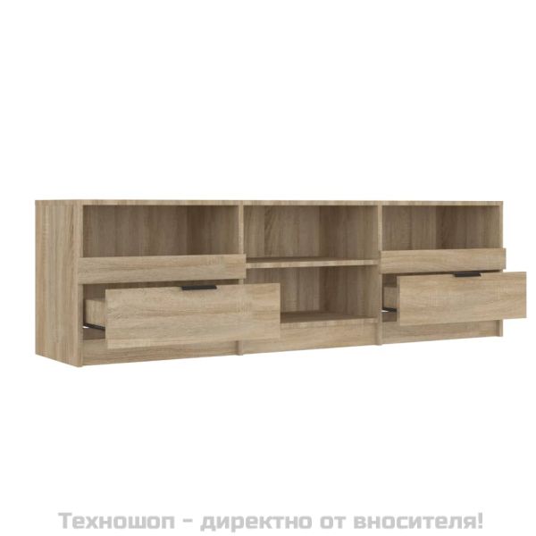 ТВ шкаф, сонома дъб, 150x33,5x45 см, инженерно дърво