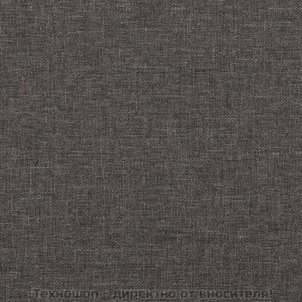 Масажен стол, тъмносив, текстил