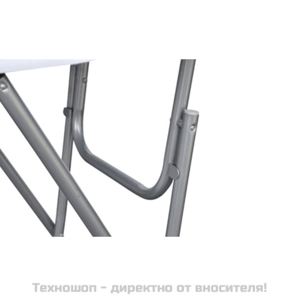 Комплект бар маси с МДФ плот, 4 броя, бял