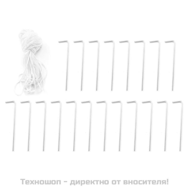 Градинска шатра, 3x12 м, синя