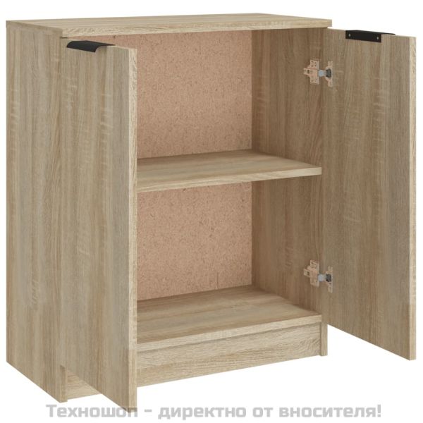 Сайдборд, сонома дъб, 60x30x70 см, инженерно дърво