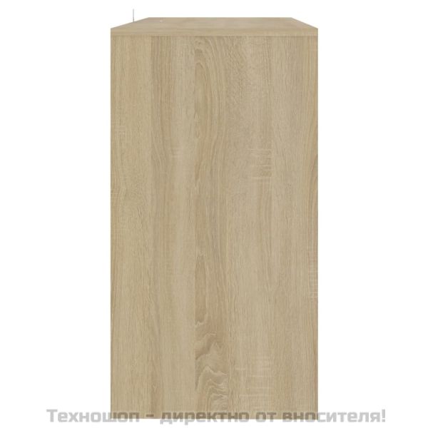 Конзолна маса, дъб сонома, 89x41x76,5 см, инженерно дърво