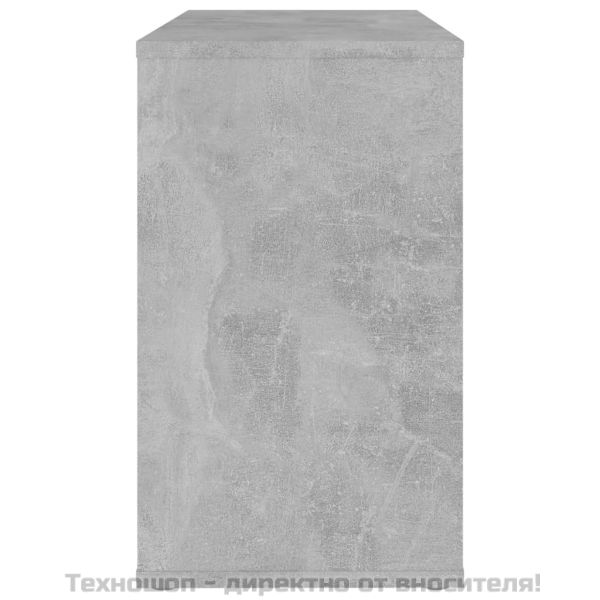 Страничен шкаф, бетонно сив, 60x30x50 см, инженерно дърво