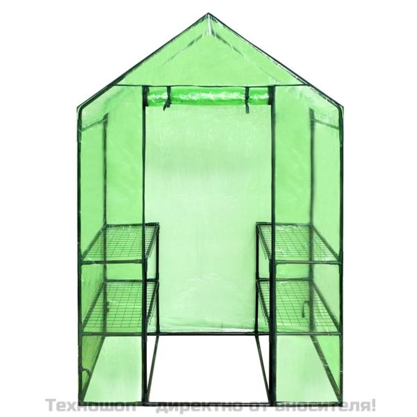 Парник с 4 рафта