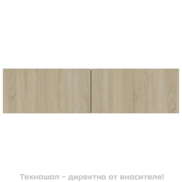 ТВ шкаф, дъб сонома, 120x30x30 см, инженерно дърво