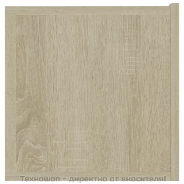 ТВ шкаф, дъб сонома, 120x30x30 см, инженерно дърво