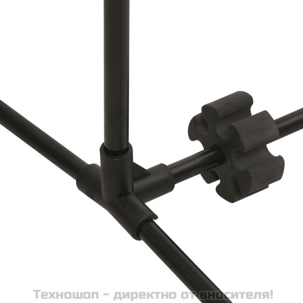 Регулируема мрежа за бадминтон, 300x103x94-158 см, метал