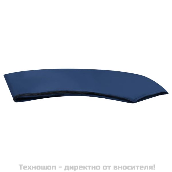 Тента за лодка, 2 дъги, нейви синя, 180x130x110 см