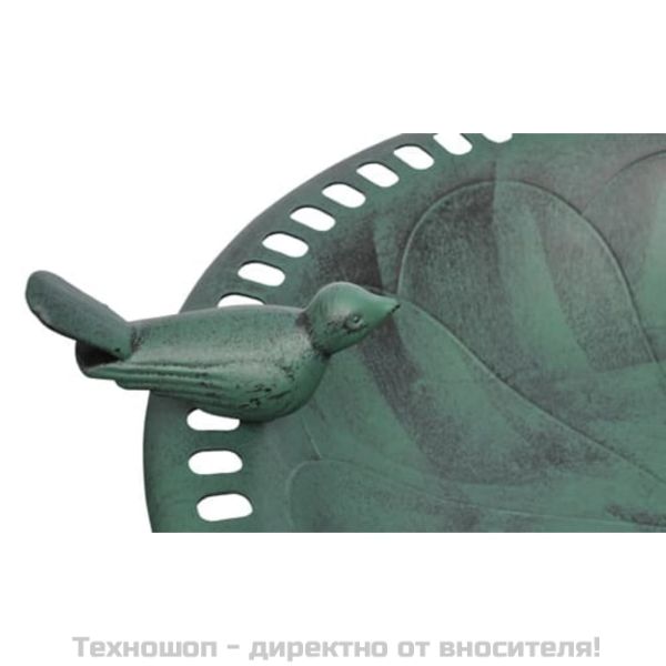 Вана за птици с декоративна птичка