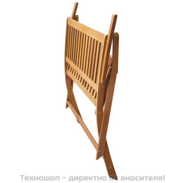 Градинска пейка 120 см акациево дърво масив