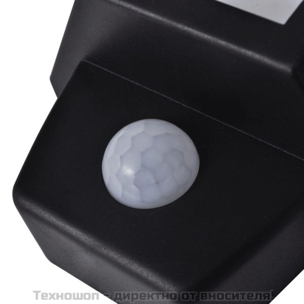 Соларна лампа за стена със сензор за движение