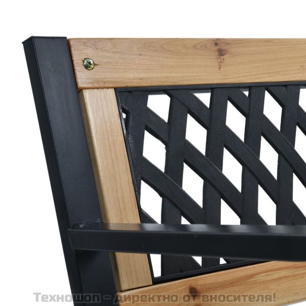 Градинска пейка, 120 cм, дърво