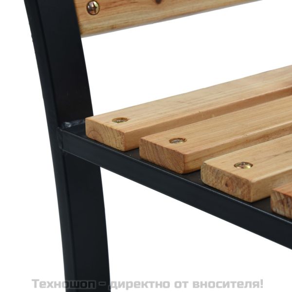 Градинска пейка, 120 cм, дърво