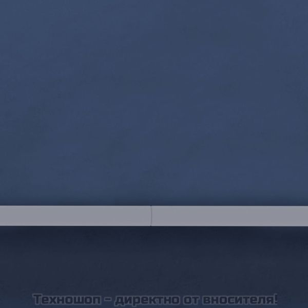 Професионална парти шатра със стени 4x6 м синя 90 г/м²