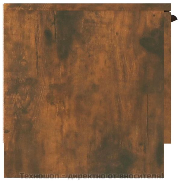 ТВ шкаф, Опушен дъб, 102x35x36,5 см, инженерно дърво