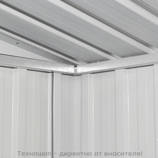 Градинска барака, зелена, метал