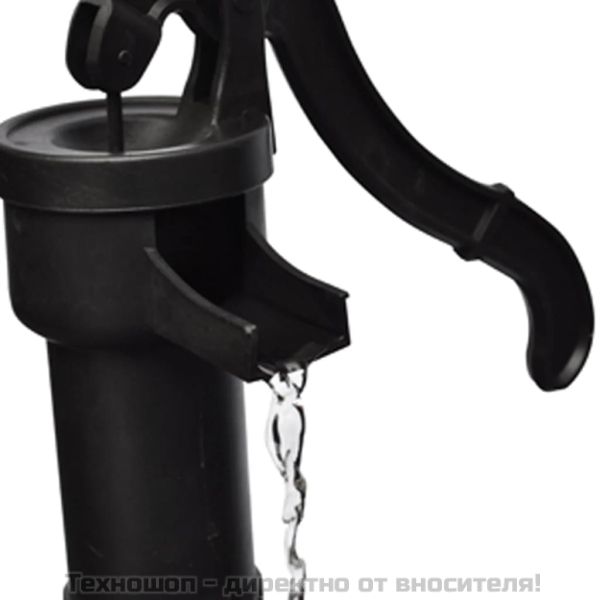 Фонтан с дизайн "Ръчна помпа"