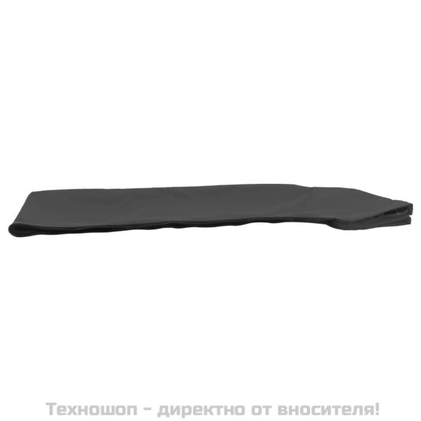 Тента за лодка, 3 дъги, антрацит, 183x140x137 см