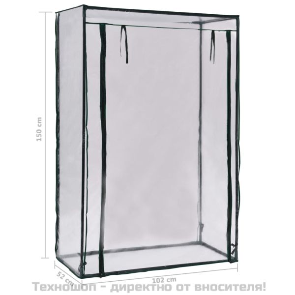 Оранжерия за домати, 102x52x150 см