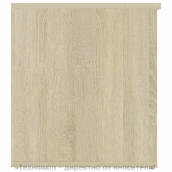 Сандък за съхранение, сонома дъб, 84x42x46 см, инженерно дърво