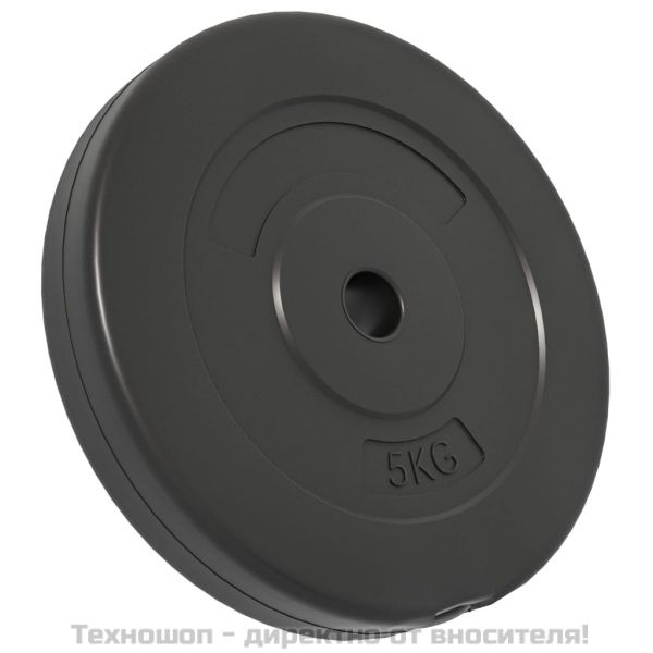 Плочи за тежести, 4 бр, 30 кг, цимент