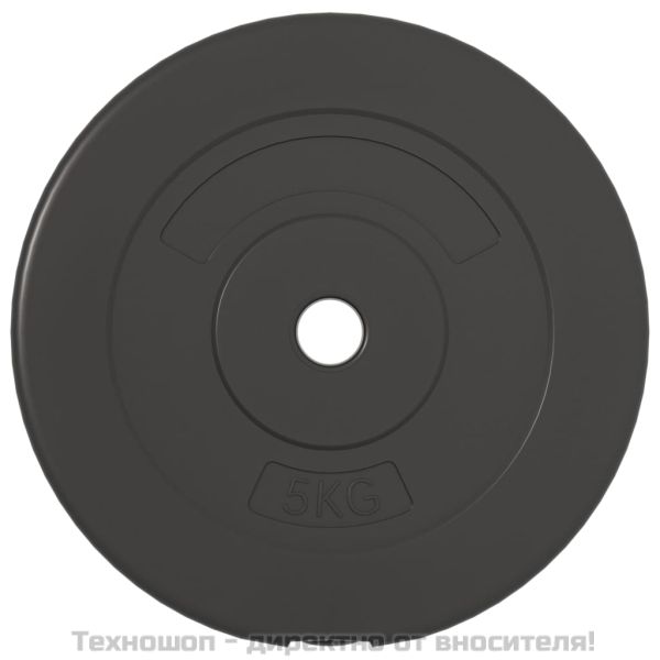 Плочи за тежести, 4 бр, 30 кг, цимент