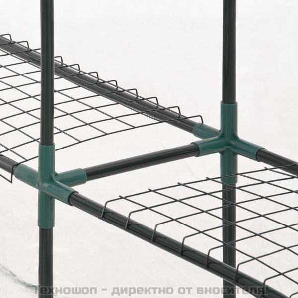 Парник с 8 рафта, 143x143x195 см