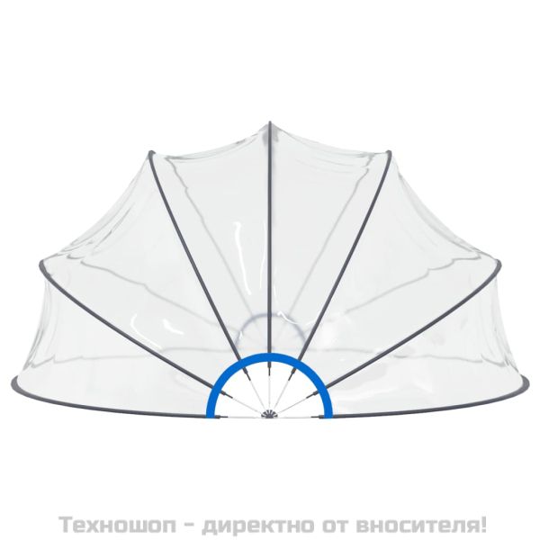 Купол за басейн 440x220 см