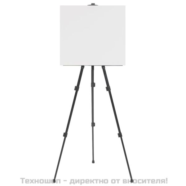 Регулируем статив дисплей, черен, метал