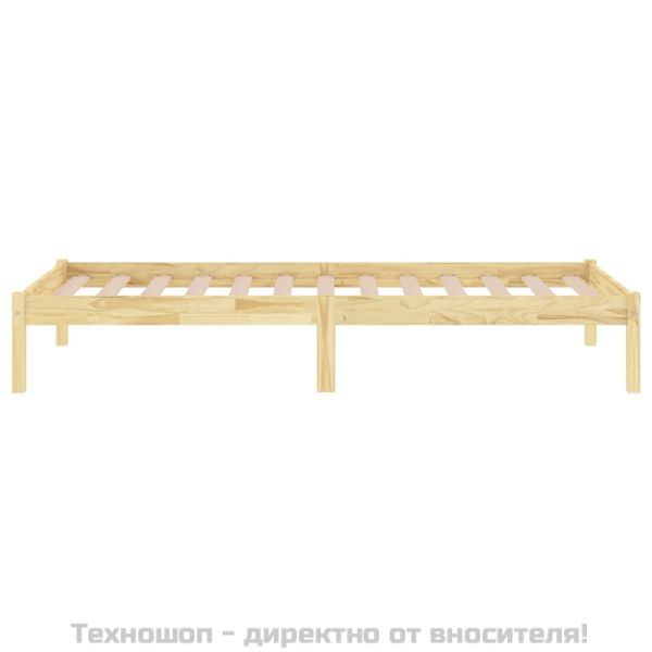 Рамка за легло, бор масив, 90х200 см