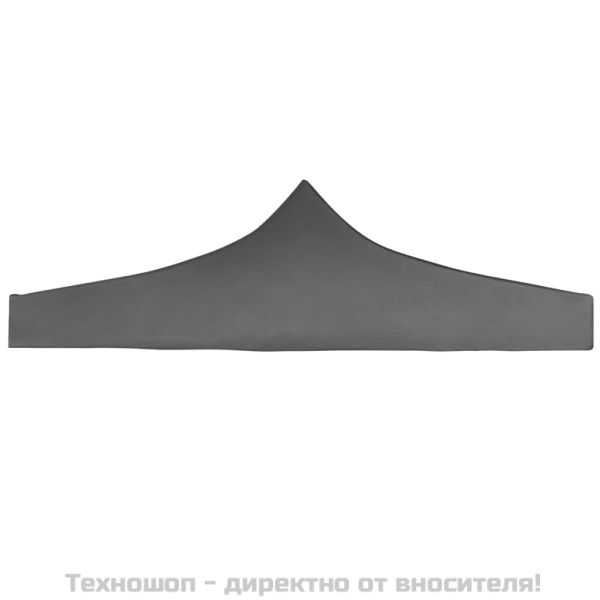 Покривало за парти шатра, 3х3 м, антрацит