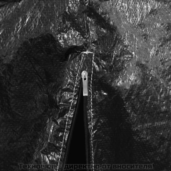 Покривало за градинска люлка, 10 капси, 2 ципа, 255x145x170 см