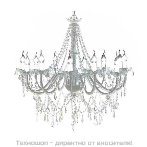 Луксозен кристален полилей с 1600 кристала