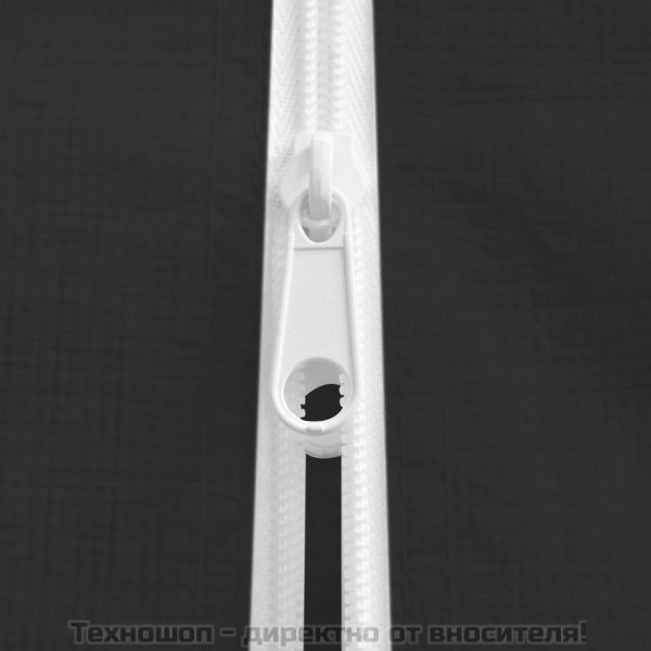 Професионална парти шатра със стени 2x2 м антрацит 90 г/м²