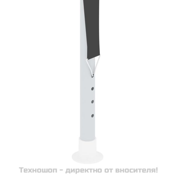 Професионална парти шатра със стени 2x2 м антрацит 90 г/м²