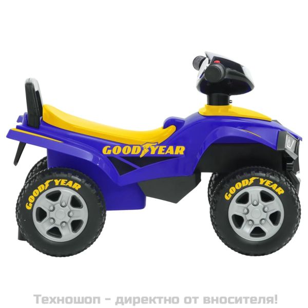 Детско ATV за бутане Good Year, син