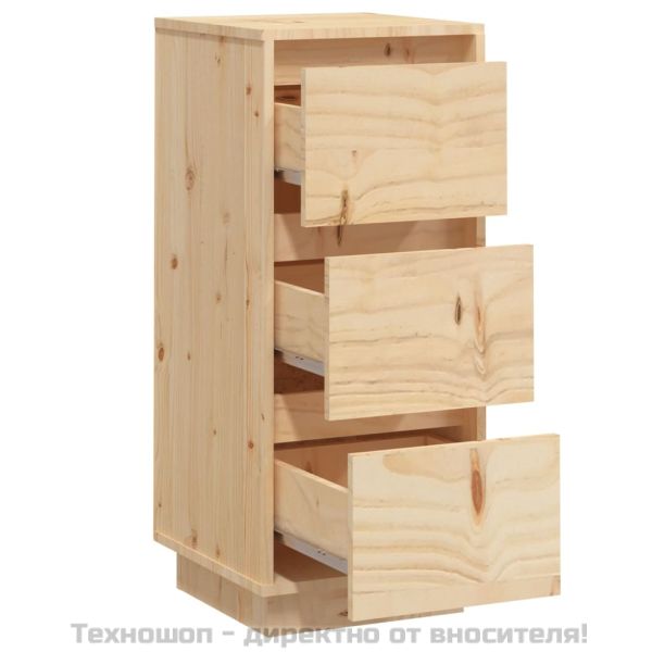 Сайдборди, 2 бр, 32x34x75 см, бор масив