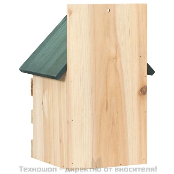 Къщи за птици, 4 бр, 23x19x33 см, чам