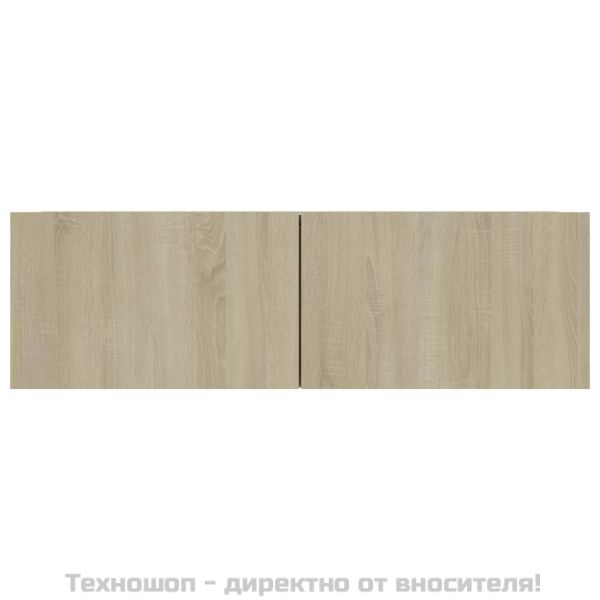 ТВ шкаф, дъб сонома, 100x30x30 см, инженерно дърво