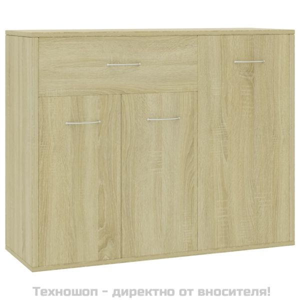 Бюфет, дъб сонома, 88x30x70 см, инженерно дърво