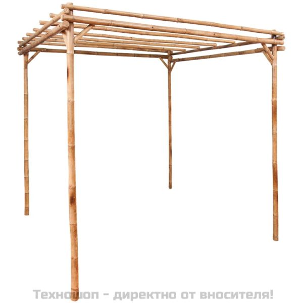 Пергола от бамбук, 170x170x220 cм