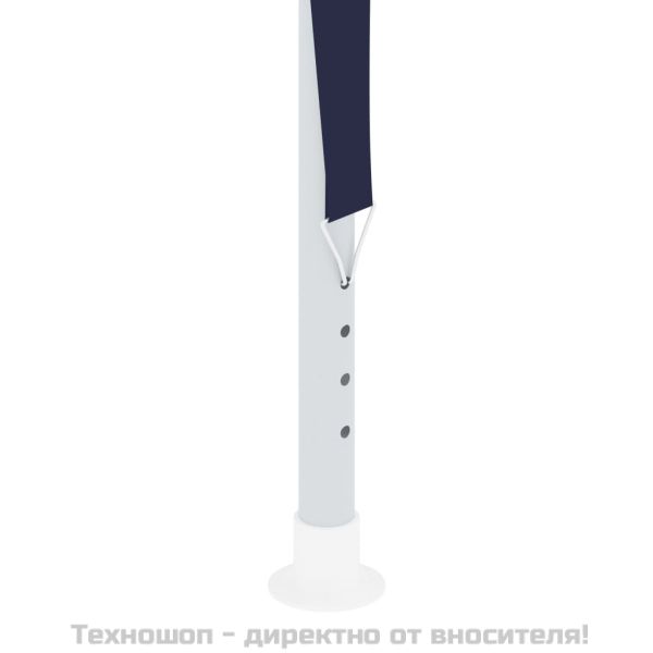 Професионална парти шатра със стени 4x4 м синя 90 г/м²